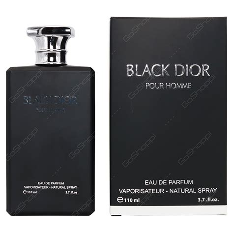 dior cologne black bottle